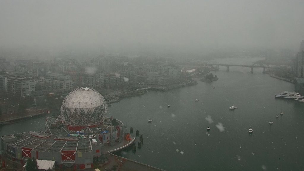 Snow expected across southwestern B.C. from Lower Mainland to Vancouver Island