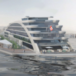250-room floating hotel proposed for Vancouver’s Coal Harbour