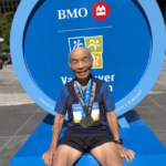 90-year-old marathoner runs for cancer research