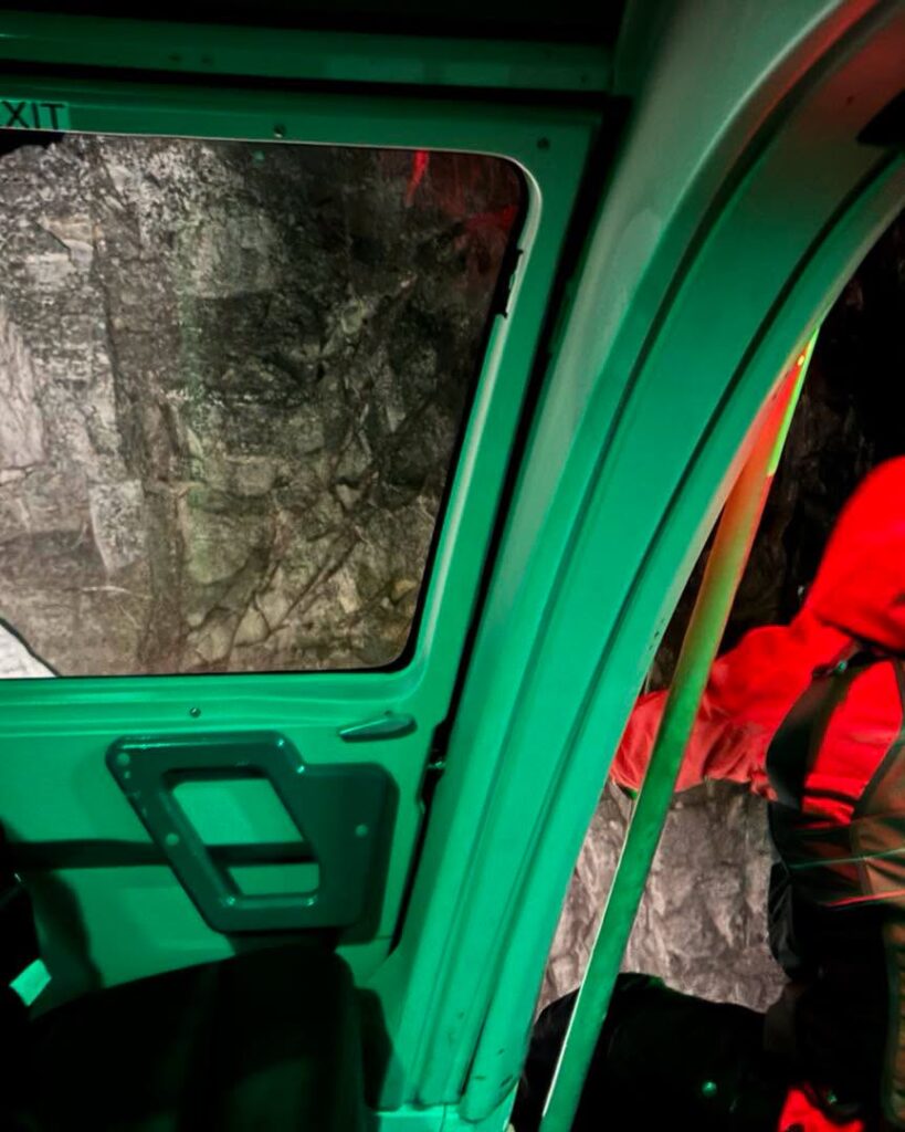North Shore Rescue hoisted two hikers to safety near Whistler
