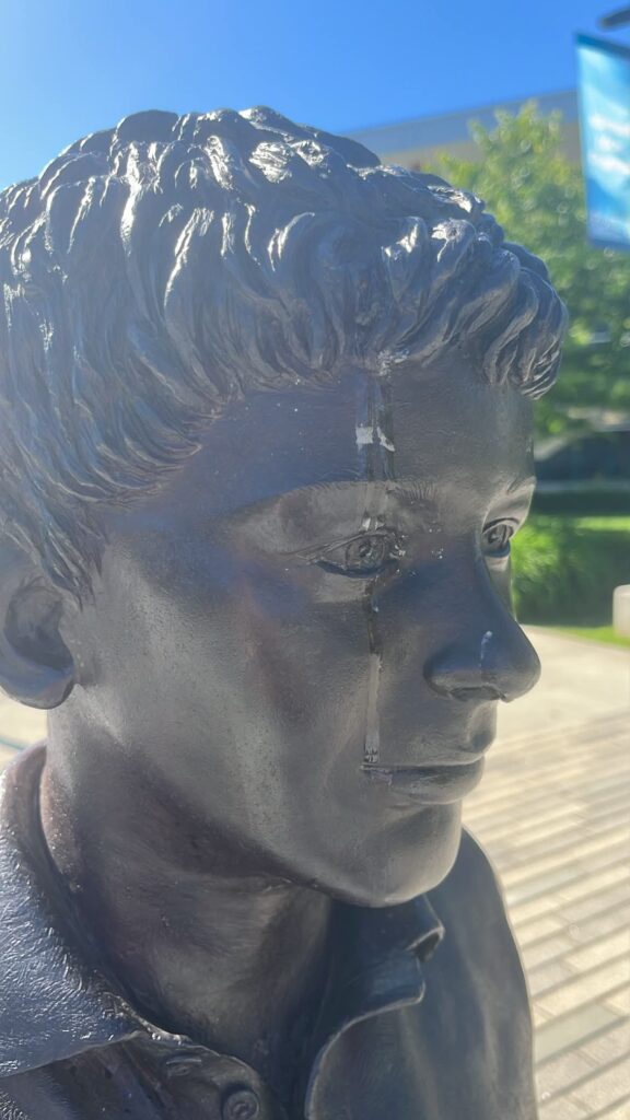 Police investigating ‘mischief’ to Terry Fox statue in Port Coquitlam