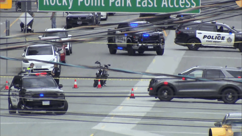 Collision between motorcyclist and pedestrian being investigated in Port Moody