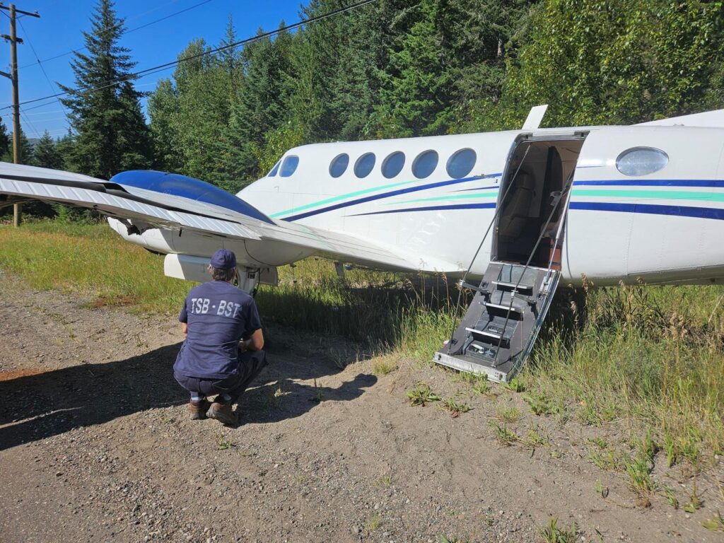 Driver in crash with plane on Prince George road says he ‘shouldn’t be here’