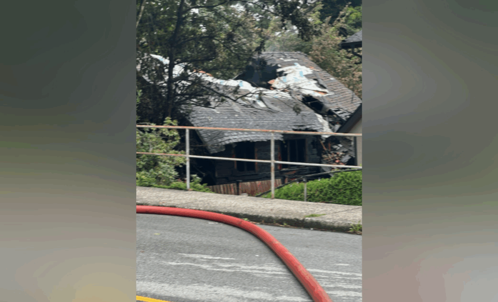 Resident injured while trying to rescue pets from North Vancouver house fire